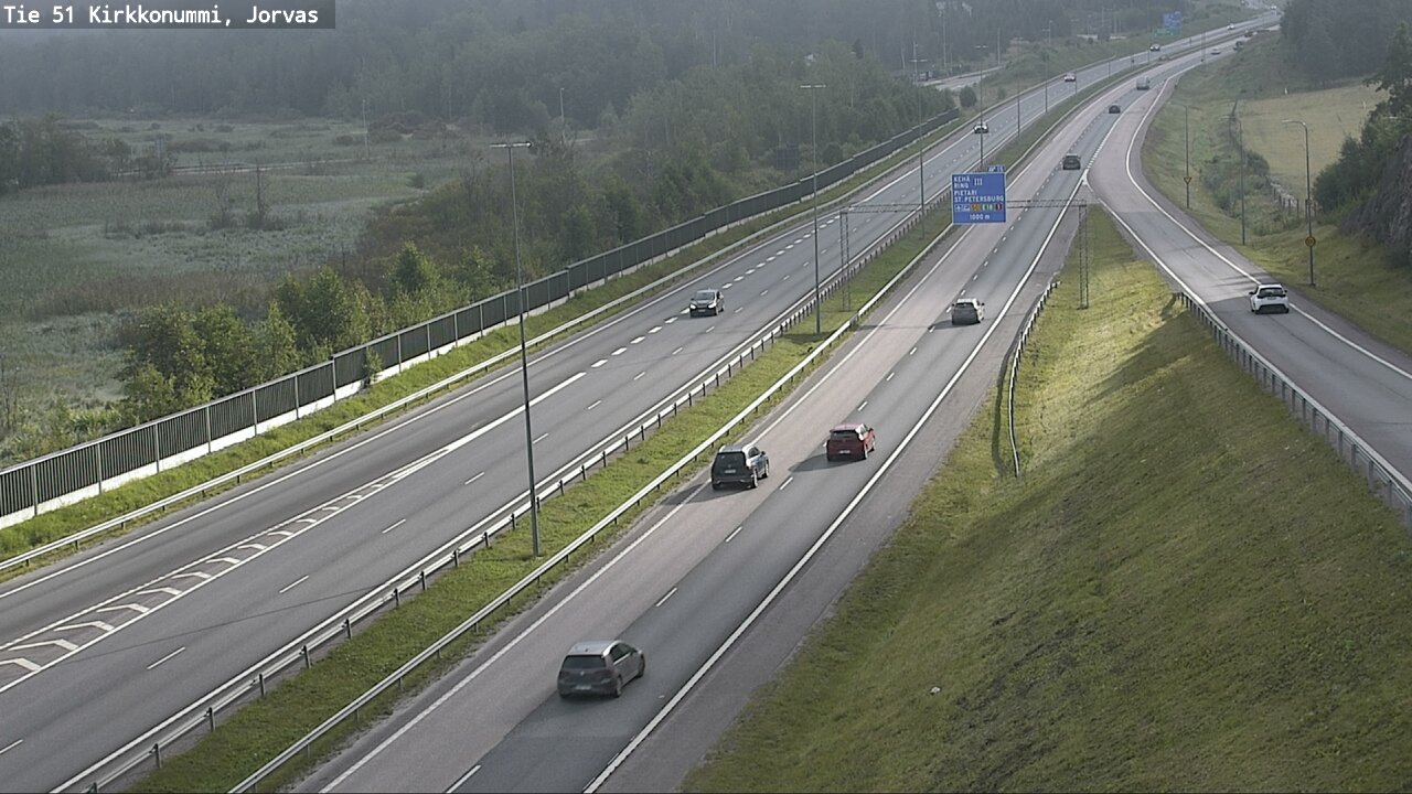 Weather Camera Image Road 51 Kirkkonummi, Jorvas, Kirkkonummi, Uusimaa