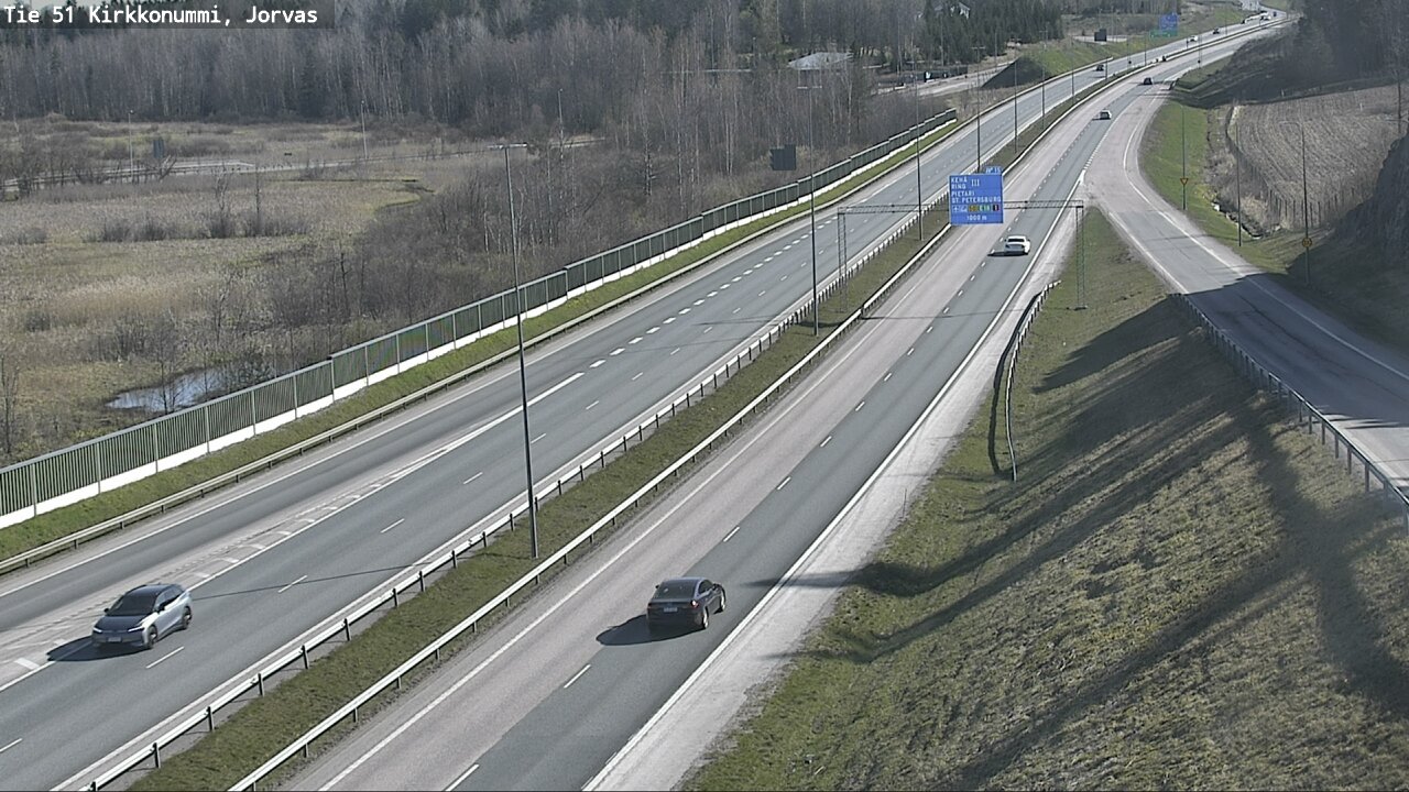 Kelikamerat Kuva Tie 51 Kirkkonummi, Jorvas, Kirkkonummi, Uusimaa
