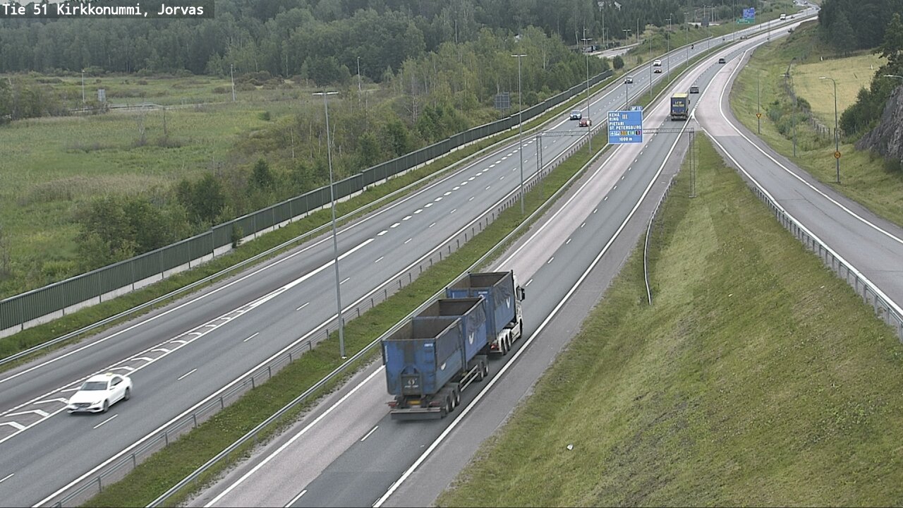 Weather Camera Image Road 51 Kirkkonummi, Jorvas, Kirkkonummi, Uusimaa
