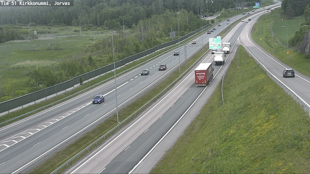 Kelikamerat Kuva Tie 51 Kirkkonummi, Jorvas, Kirkkonummi, Uusimaa