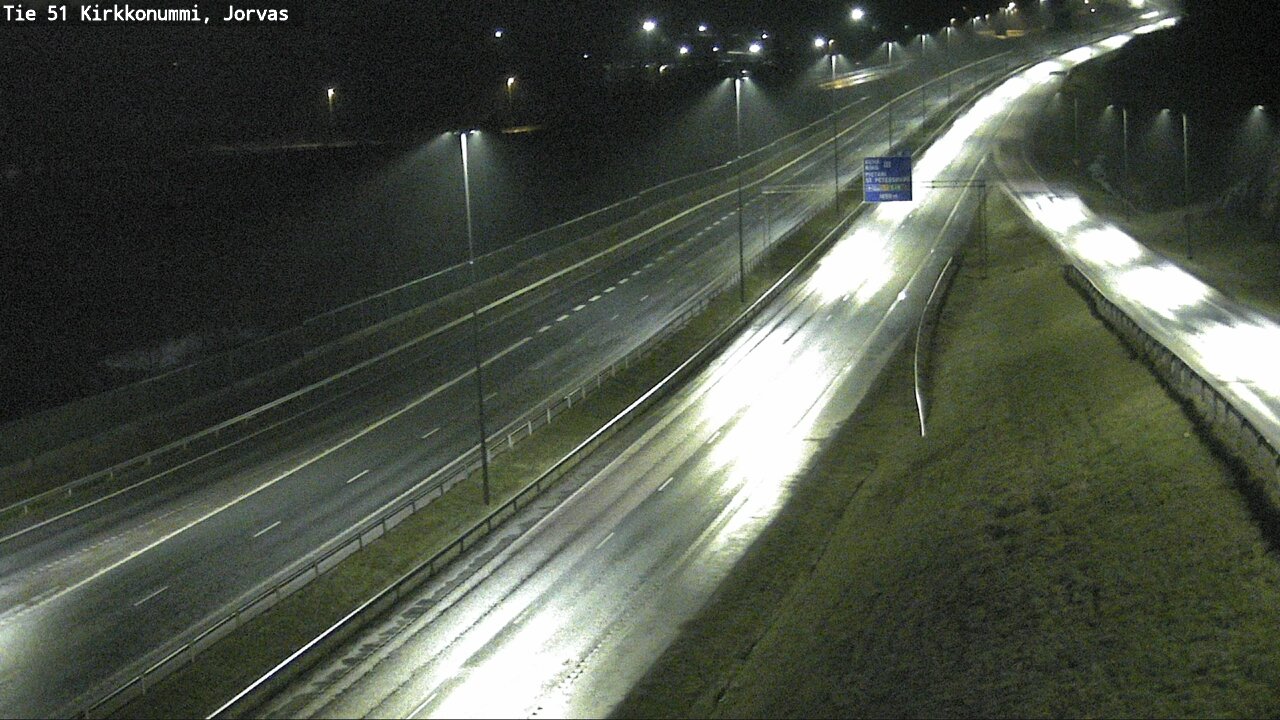 Weather Camera Image Väg 51 Kyrkslätt, Jorvas, Kirkkonummi, Uusimaa