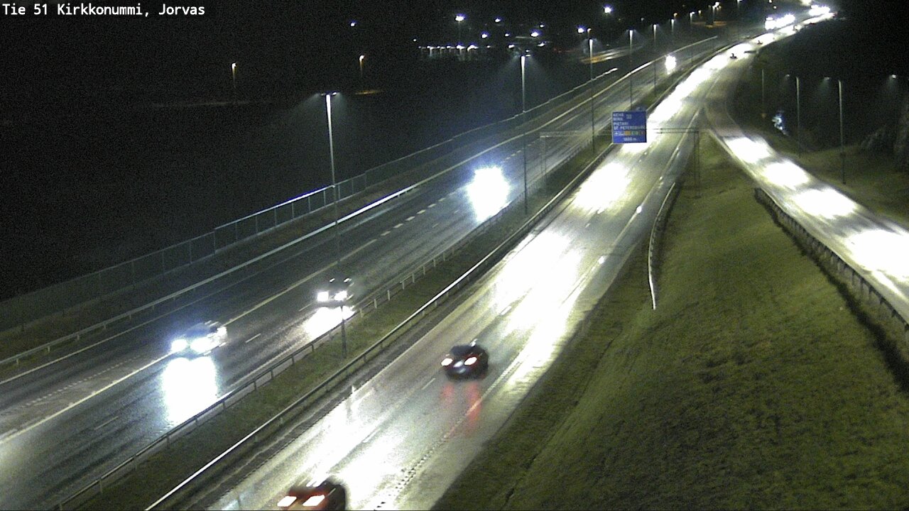Weather Camera Image Road 51 Kirkkonummi, Jorvas, Kirkkonummi, Uusimaa