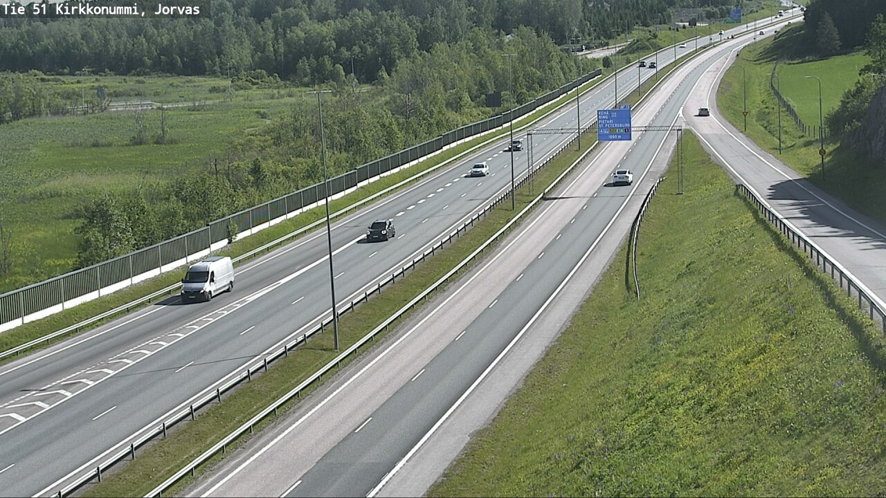 Kelikamerat Kuva Tie 51 Kirkkonummi, Jorvas, Kirkkonummi, Uusimaa