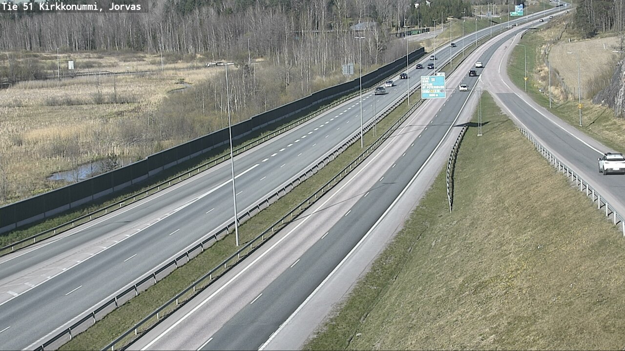 Kelikamerat Kuva Tie 51 Kirkkonummi, Jorvas, Kirkkonummi, Uusimaa