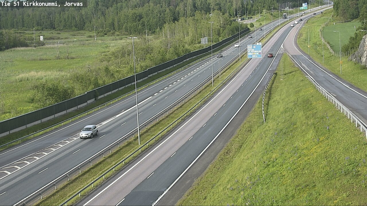 Kelikamerat Kuva Tie 51 Kirkkonummi, Jorvas, Kirkkonummi, Uusimaa
