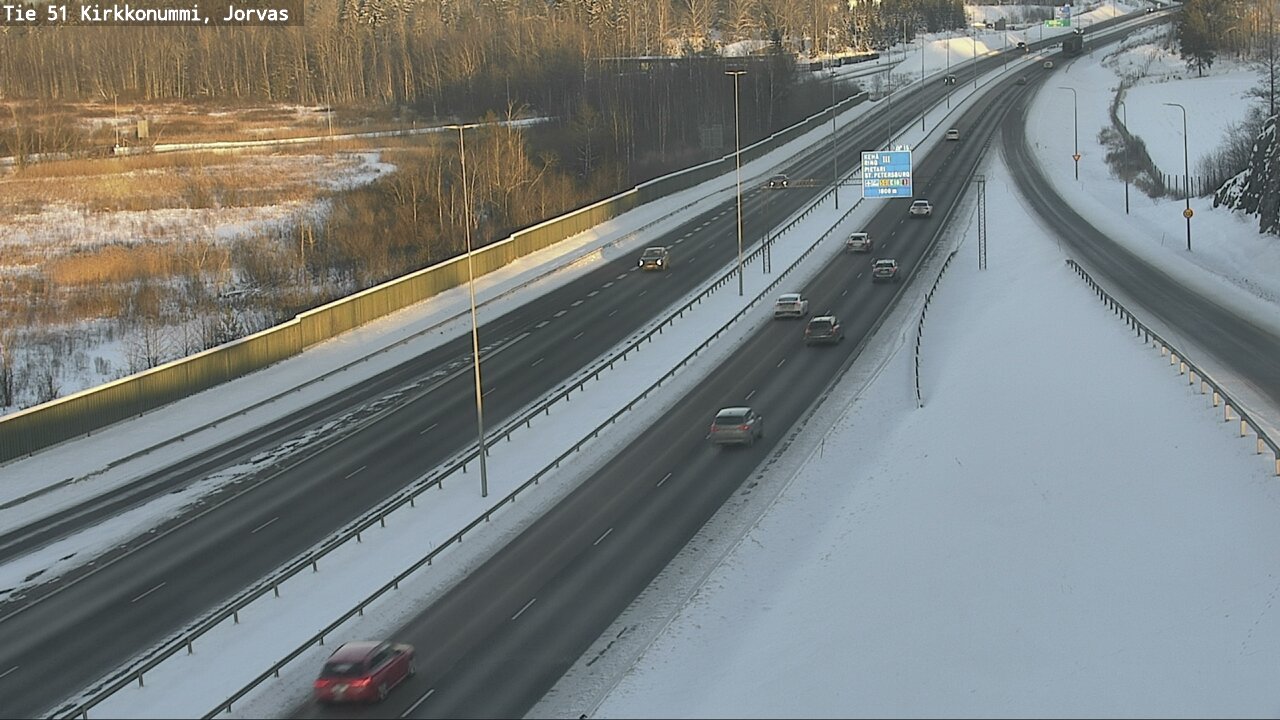 Kelikamerat Kuva Tie 51 Kirkkonummi, Jorvas, Kirkkonummi, Uusimaa