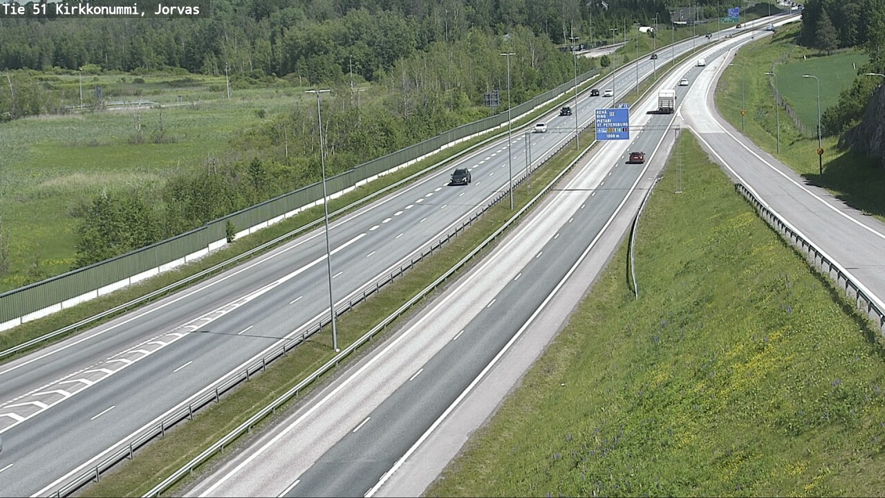 Kelikamerat Kuva Tie 51 Kirkkonummi, Jorvas, Kirkkonummi, Uusimaa
