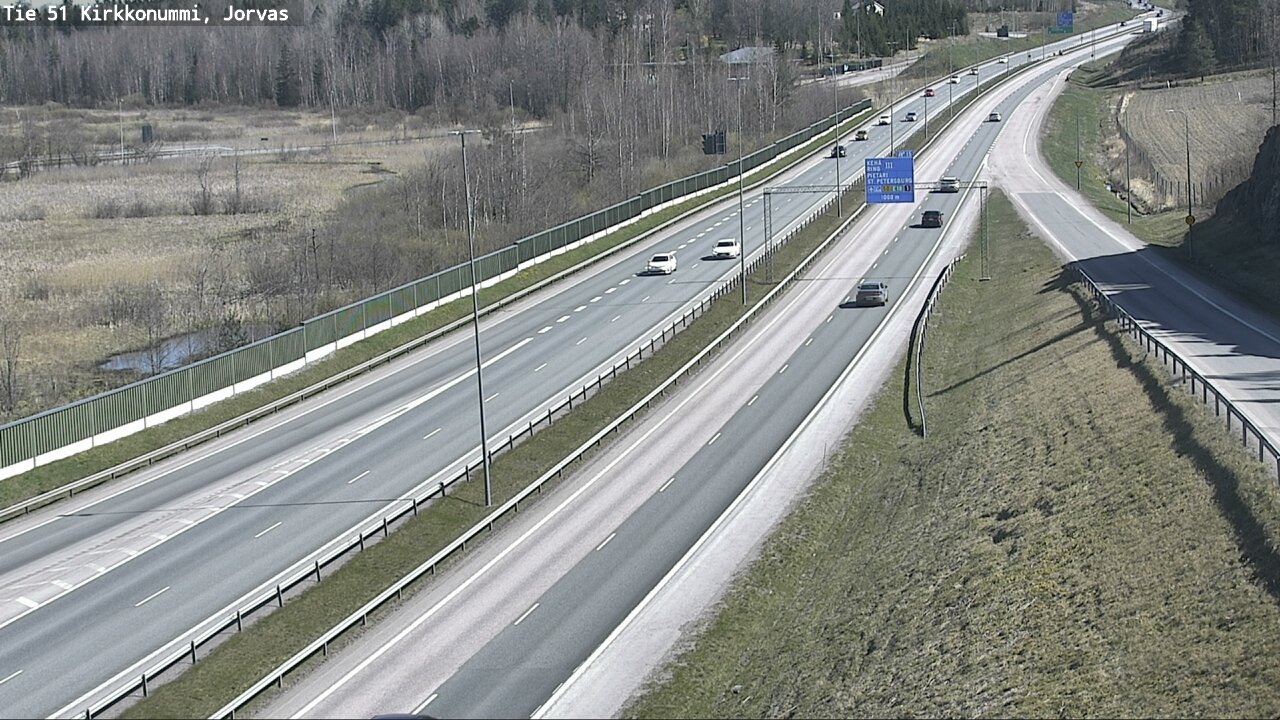 Kelikamerat Kuva Tie 51 Kirkkonummi, Jorvas, Kirkkonummi, Uusimaa