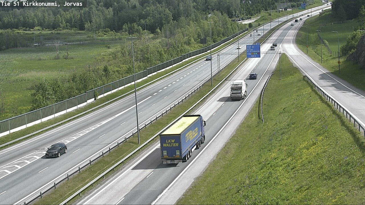 Kelikamerat Kuva Tie 51 Kirkkonummi, Jorvas, Kirkkonummi, Uusimaa