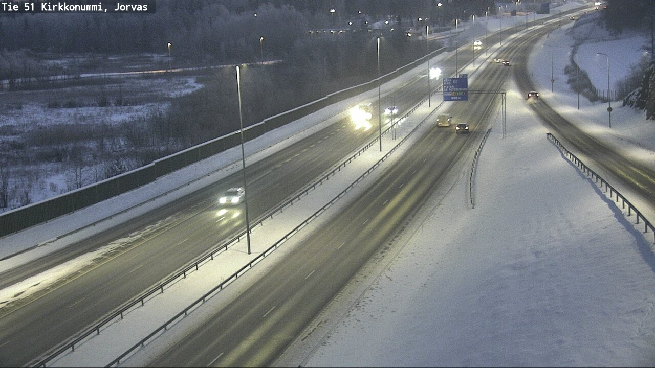 Kelikamerat Kuva Tie 51 Kirkkonummi, Jorvas, Kirkkonummi, Uusimaa