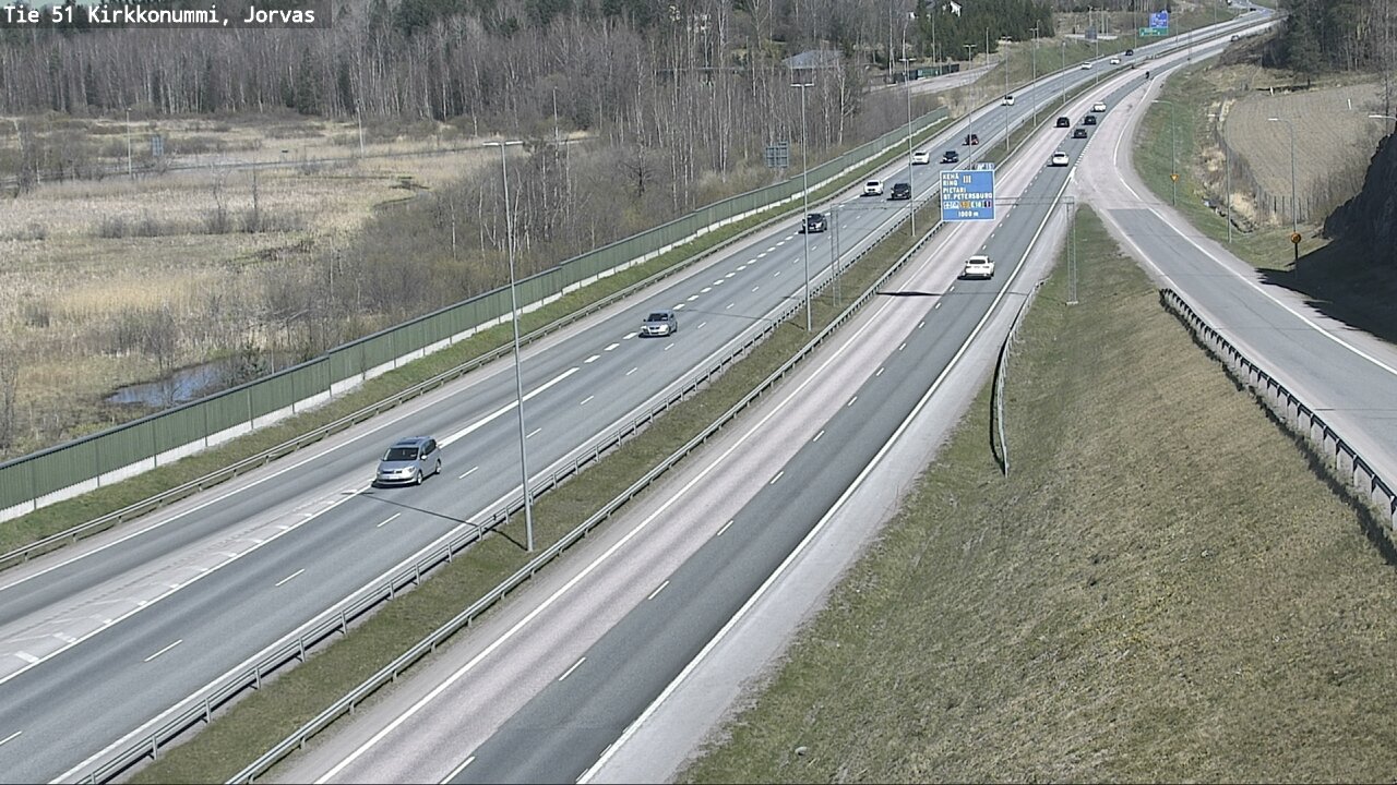 Kelikamerat Kuva Tie 51 Kirkkonummi, Jorvas, Kirkkonummi, Uusimaa
