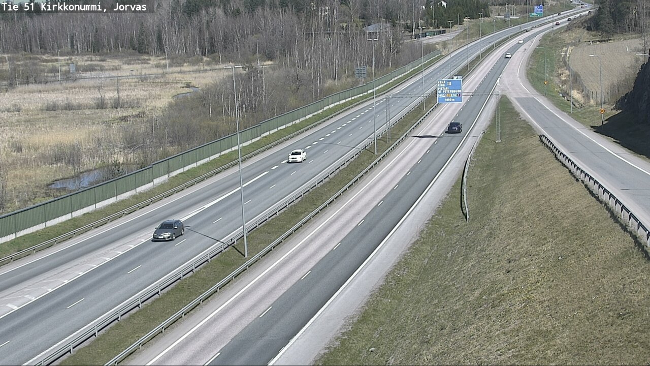Kelikamerat Kuva Tie 51 Kirkkonummi, Jorvas, Kirkkonummi, Uusimaa