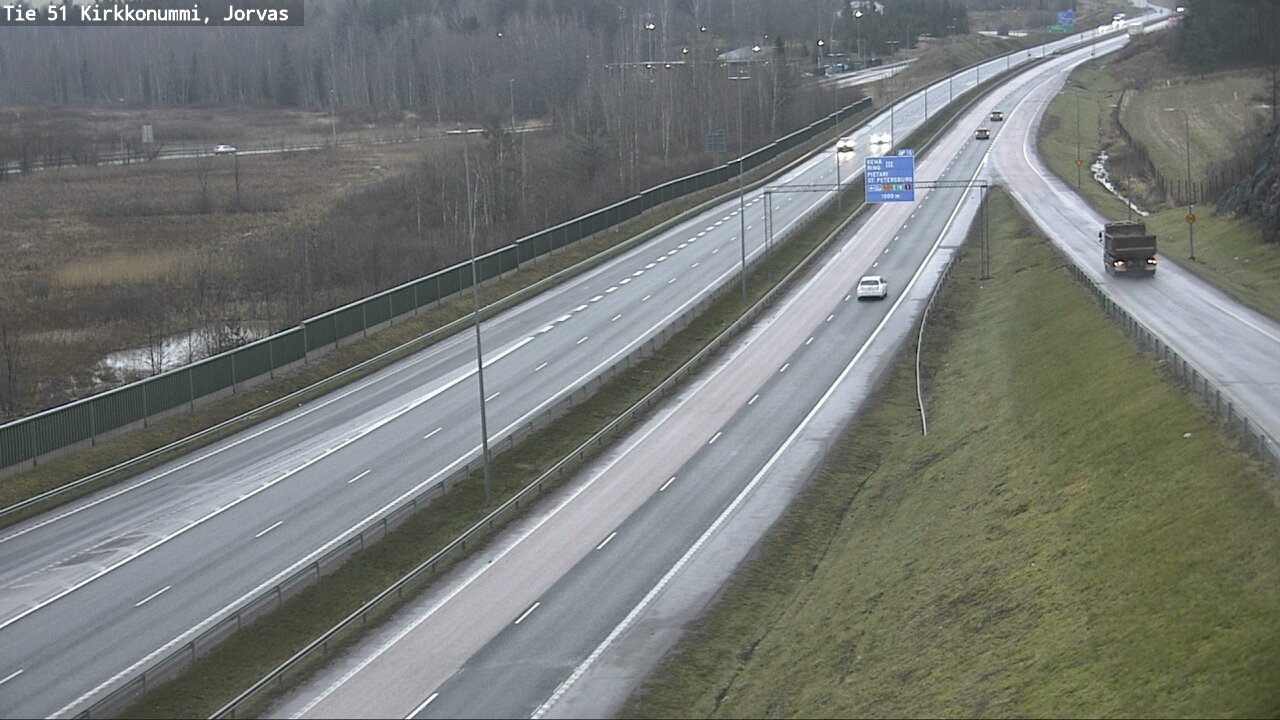 Weather Camera Image Road 51 Kirkkonummi, Jorvas, Kirkkonummi, Uusimaa