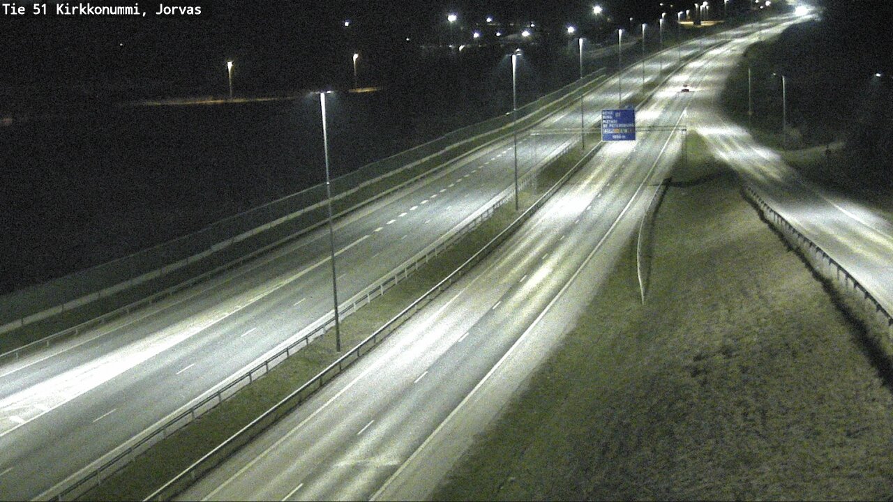 Weather Camera Image Road 51 Kirkkonummi, Jorvas, Kirkkonummi, Uusimaa