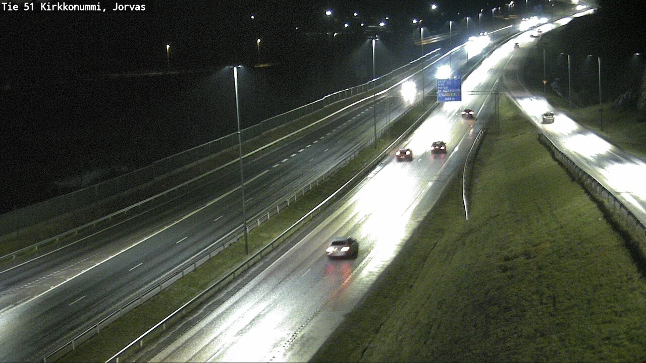 Weather Camera Image Road 51 Kirkkonummi, Jorvas, Kirkkonummi, Uusimaa