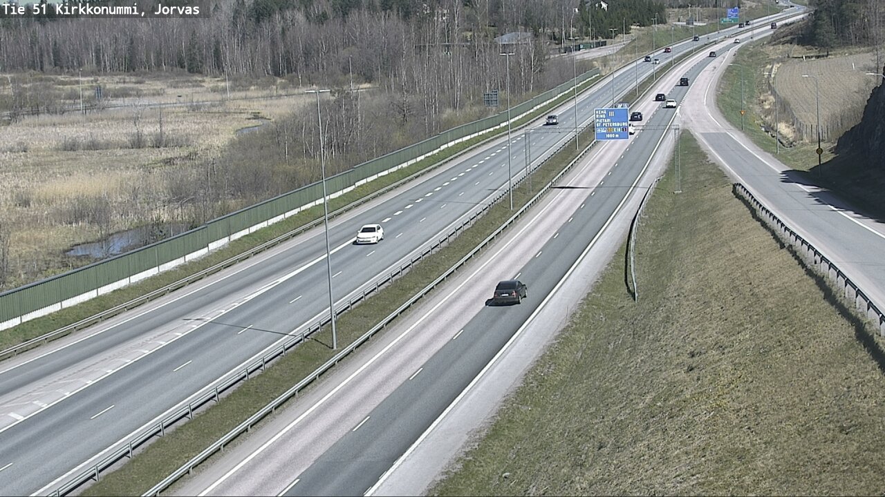 Kelikamerat Kuva Tie 51 Kirkkonummi, Jorvas, Kirkkonummi, Uusimaa