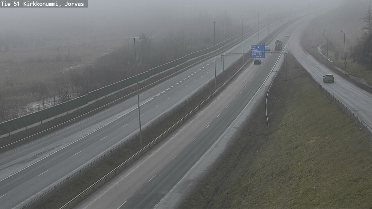 Weather Camera Image Road 51 Kirkkonummi, Jorvas, Kirkkonummi, Uusimaa