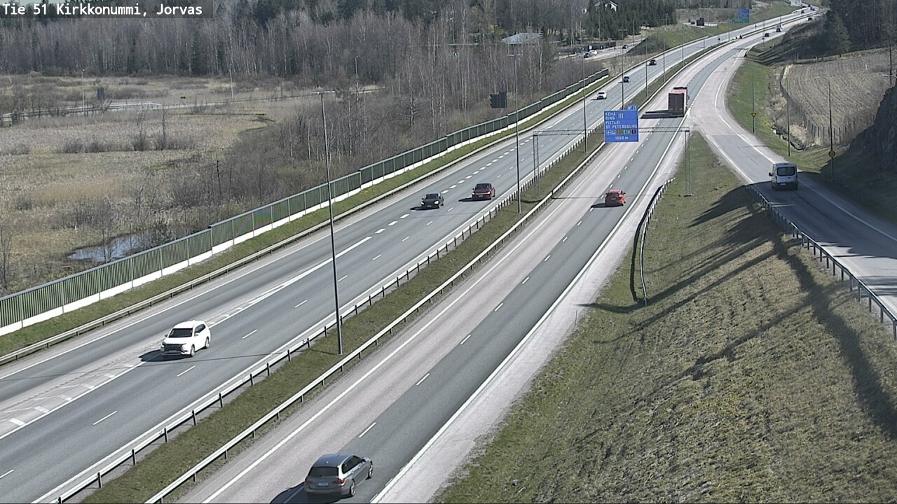 Kelikamerat Kuva Tie 51 Kirkkonummi, Jorvas, Kirkkonummi, Uusimaa