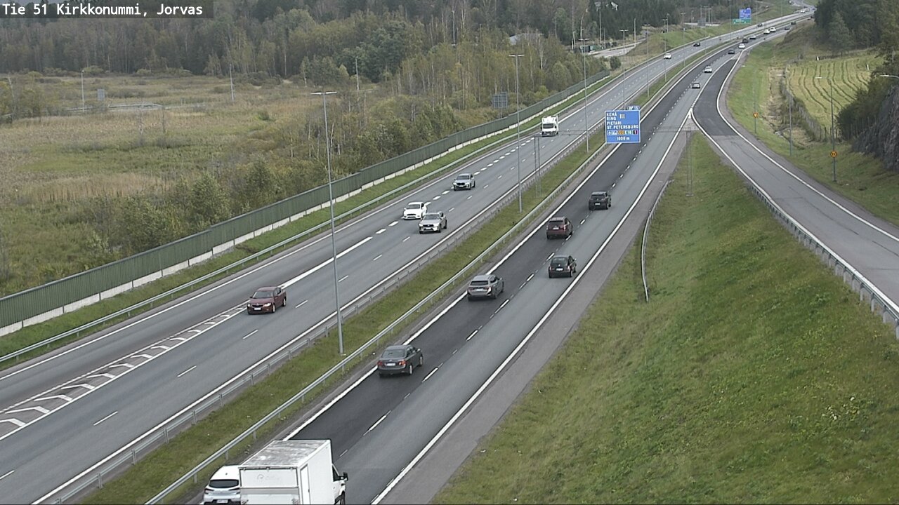 Kelikamerat Kuva Tie 51 Kirkkonummi, Jorvas, Kirkkonummi, Uusimaa