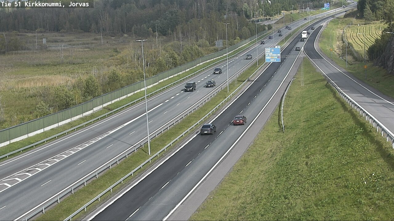 Kelikamerat Kuva Tie 51 Kirkkonummi, Jorvas, Kirkkonummi, Uusimaa
