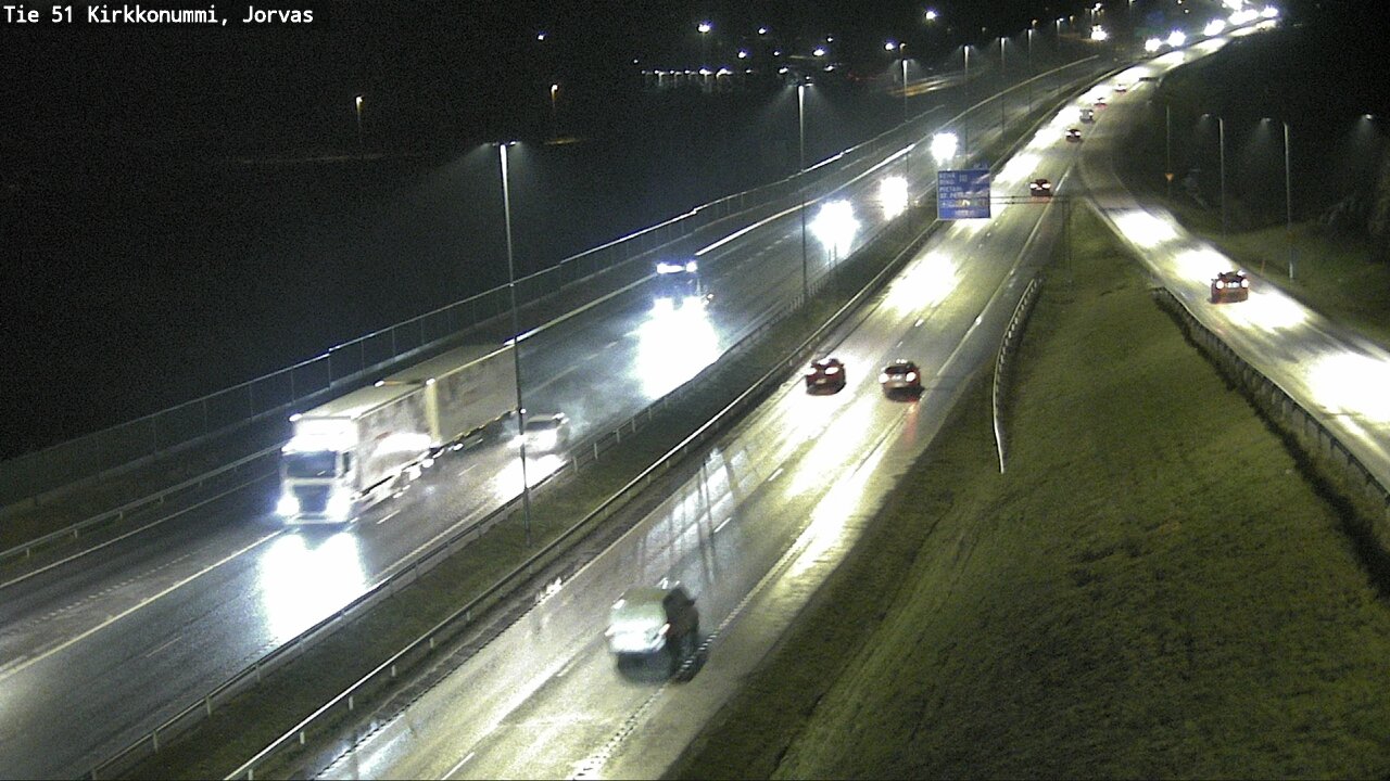 Weather Camera Image Road 51 Kirkkonummi, Jorvas, Kirkkonummi, Uusimaa