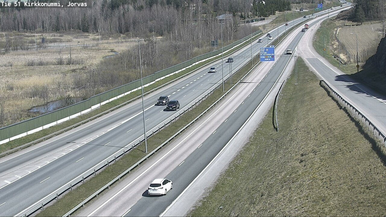 Kelikamerat Kuva Tie 51 Kirkkonummi, Jorvas, Kirkkonummi, Uusimaa