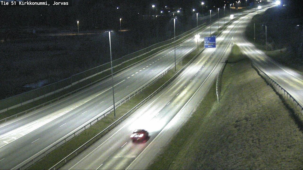 Weather Camera Image Road 51 Kirkkonummi, Jorvas, Kirkkonummi, Uusimaa