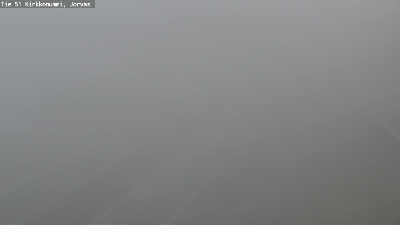 Weather Camera Image Väg 51 Kyrkslätt, Jorvas, Kirkkonummi, Uusimaa