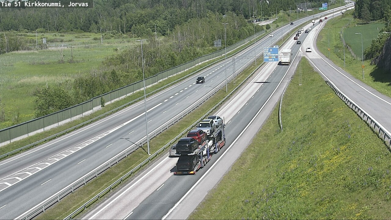 Kelikamerat Kuva Tie 51 Kirkkonummi, Jorvas, Kirkkonummi, Uusimaa