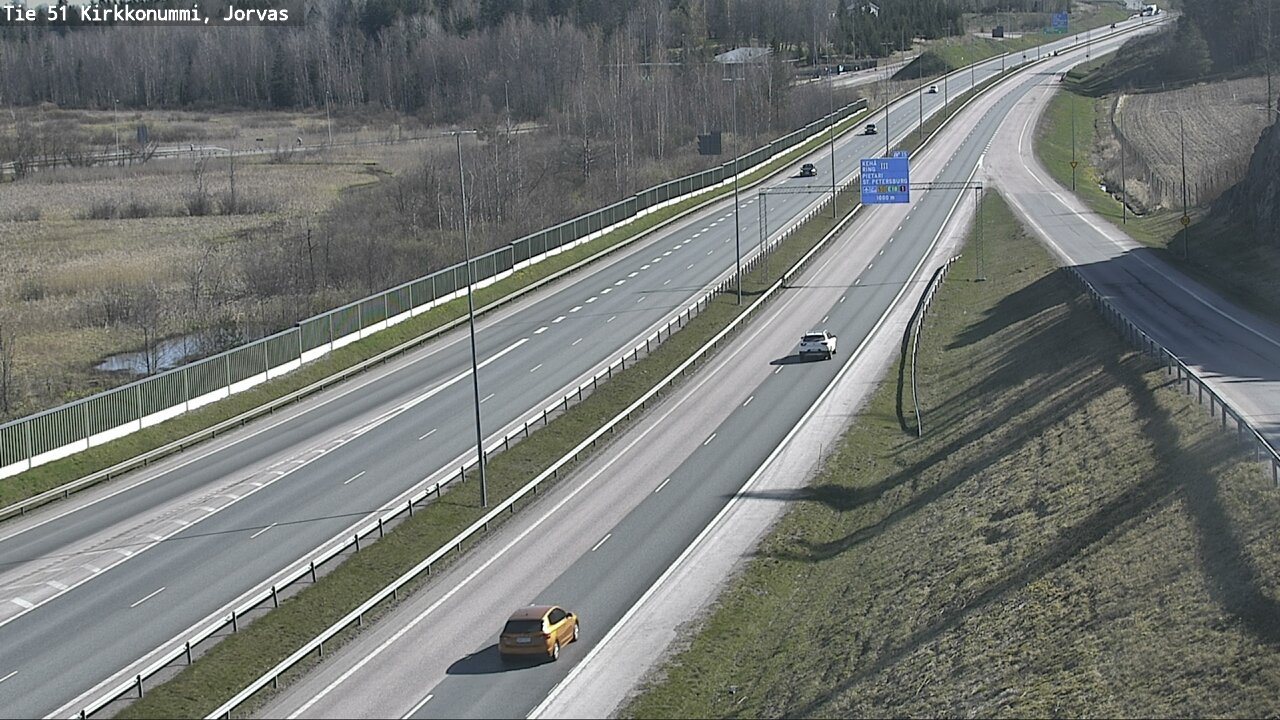 Kelikamerat Kuva Tie 51 Kirkkonummi, Jorvas, Kirkkonummi, Uusimaa