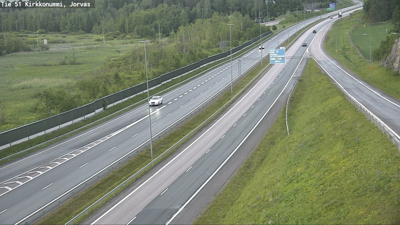 Kelikamerat Kuva Tie 51 Kirkkonummi, Jorvas, Kirkkonummi, Uusimaa