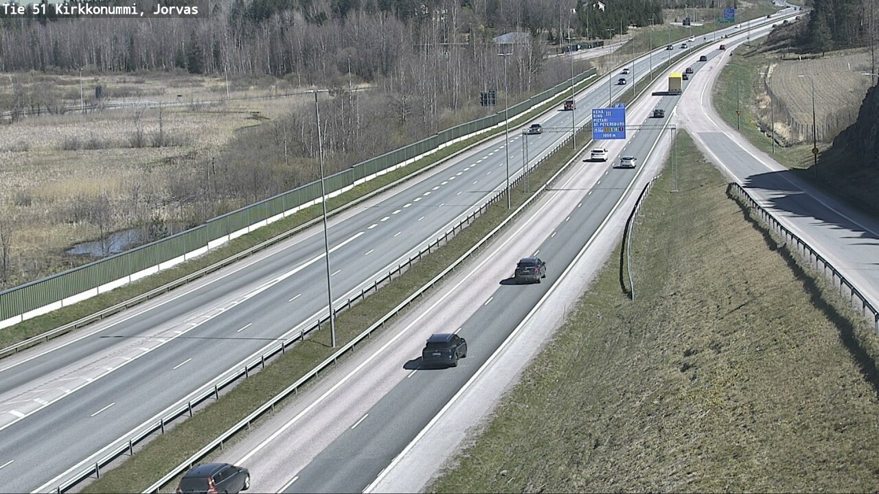 Kelikamerat Kuva Tie 51 Kirkkonummi, Jorvas, Kirkkonummi, Uusimaa