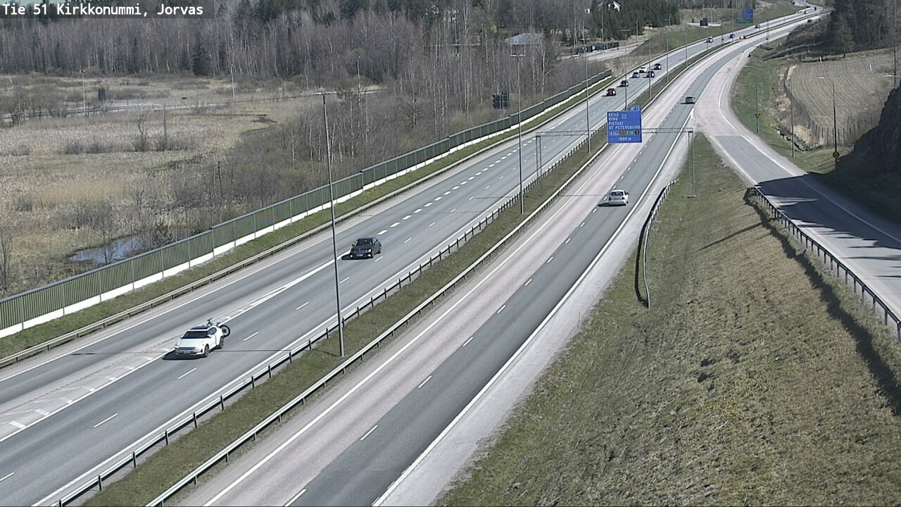 Kelikamerat Kuva Tie 51 Kirkkonummi, Jorvas, Kirkkonummi, Uusimaa