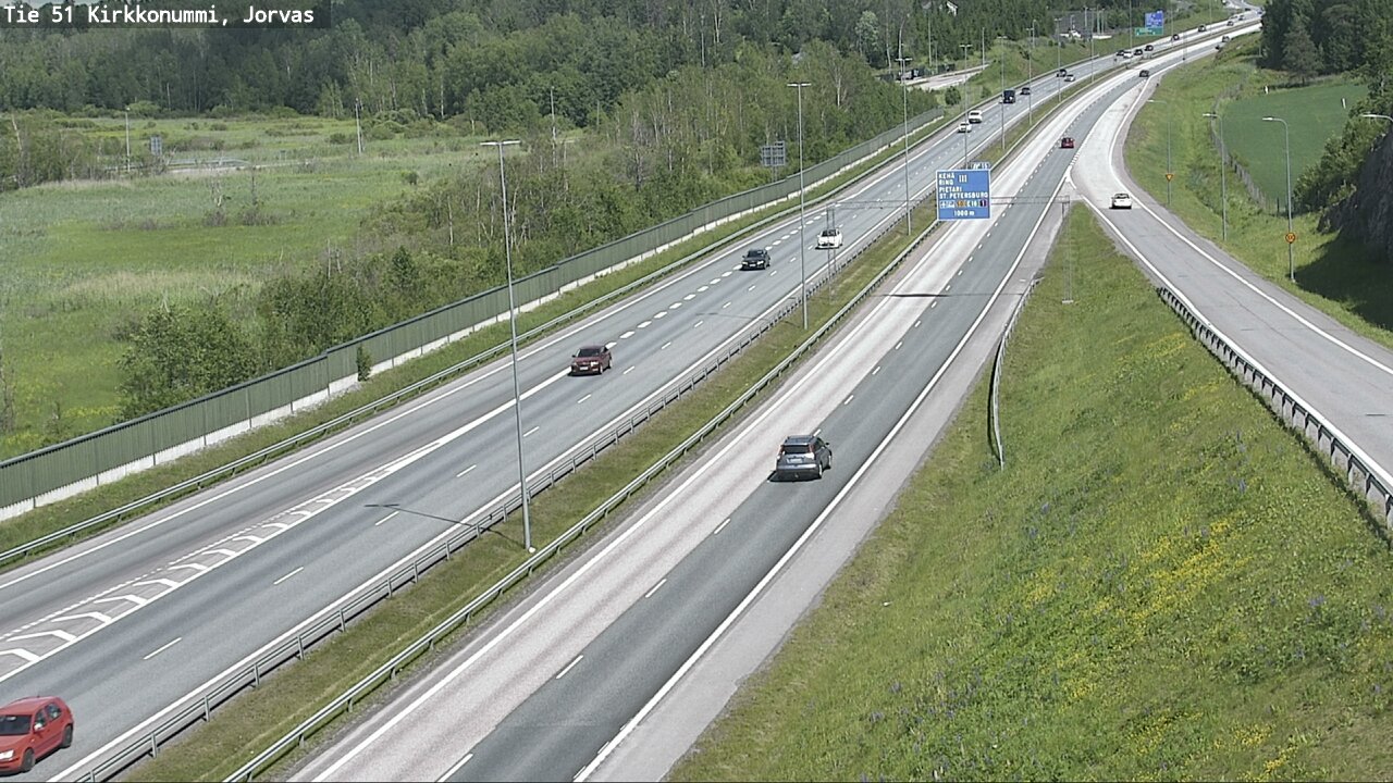 Kelikamerat Kuva Tie 51 Kirkkonummi, Jorvas, Kirkkonummi, Uusimaa