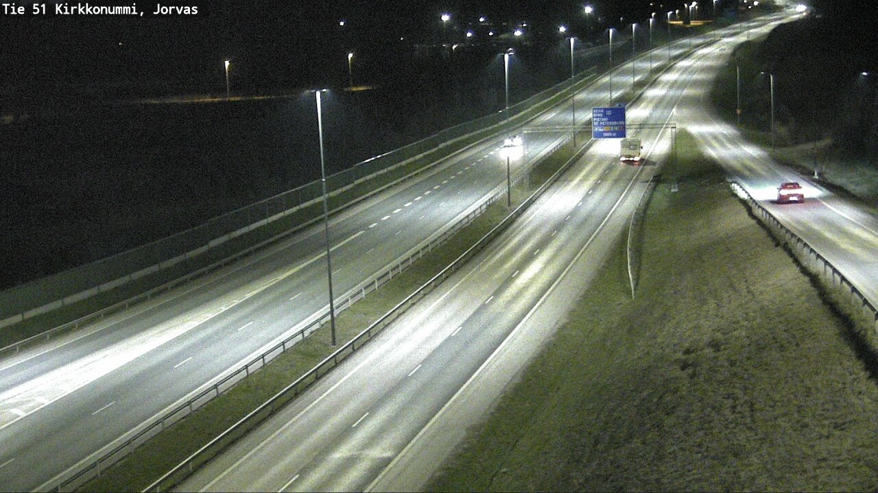 Weather Camera Image Road 51 Kirkkonummi, Jorvas, Kirkkonummi, Uusimaa