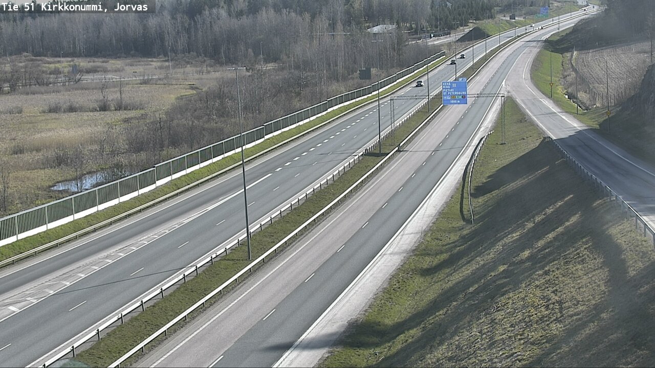 Kelikamerat Kuva Tie 51 Kirkkonummi, Jorvas, Kirkkonummi, Uusimaa