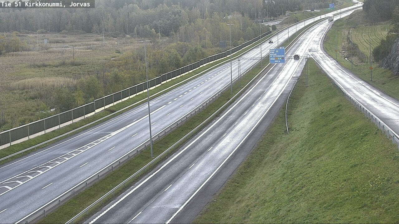 Weather Camera Image Road 51 Kirkkonummi, Jorvas, Kirkkonummi, Uusimaa