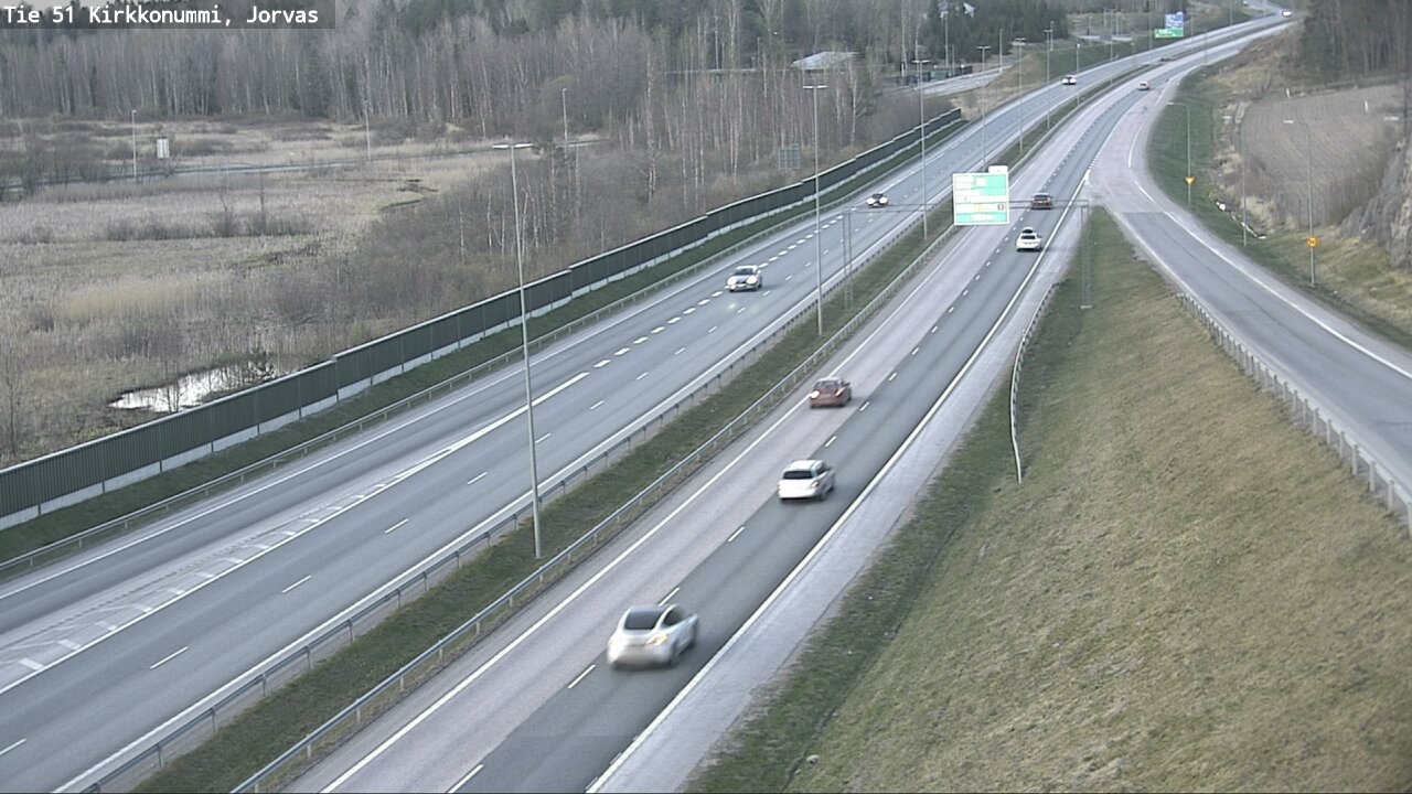 Kelikamerat Kuva Tie 51 Kirkkonummi, Jorvas, Kirkkonummi, Uusimaa