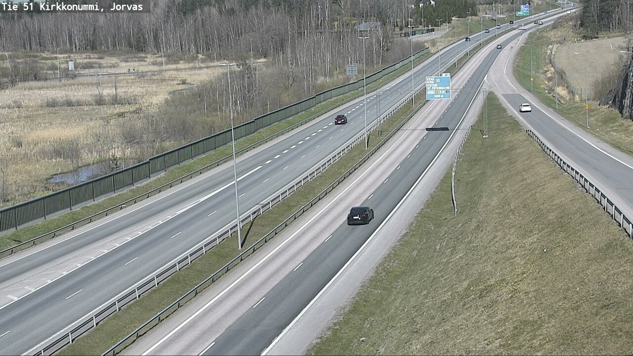 Kelikamerat Kuva Tie 51 Kirkkonummi, Jorvas, Kirkkonummi, Uusimaa
