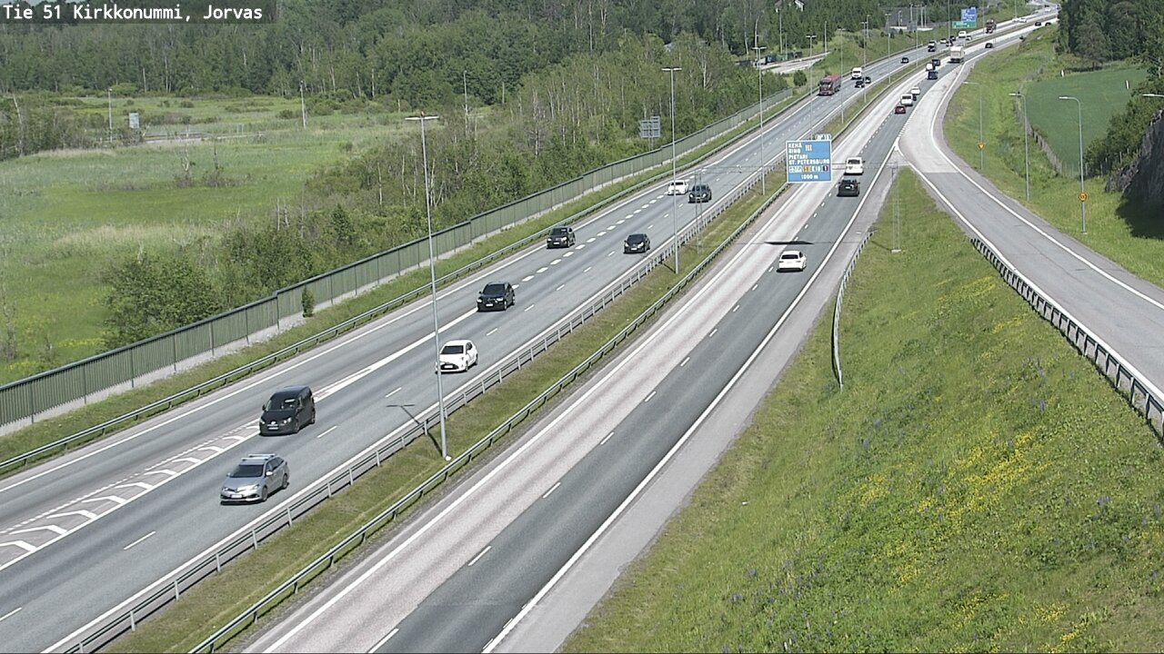 Kelikamerat Kuva Tie 51 Kirkkonummi, Jorvas, Kirkkonummi, Uusimaa