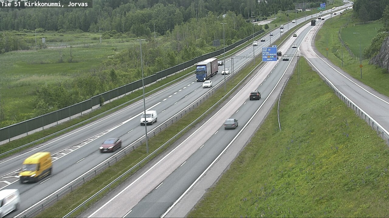 Weather Camera Image Road 51 Kirkkonummi, Jorvas, Kirkkonummi, Uusimaa