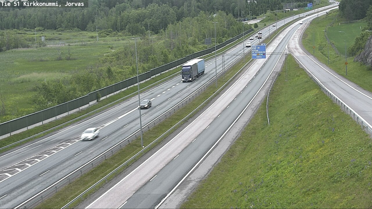 Kelikamerat Kuva Tie 51 Kirkkonummi, Jorvas, Kirkkonummi, Uusimaa
