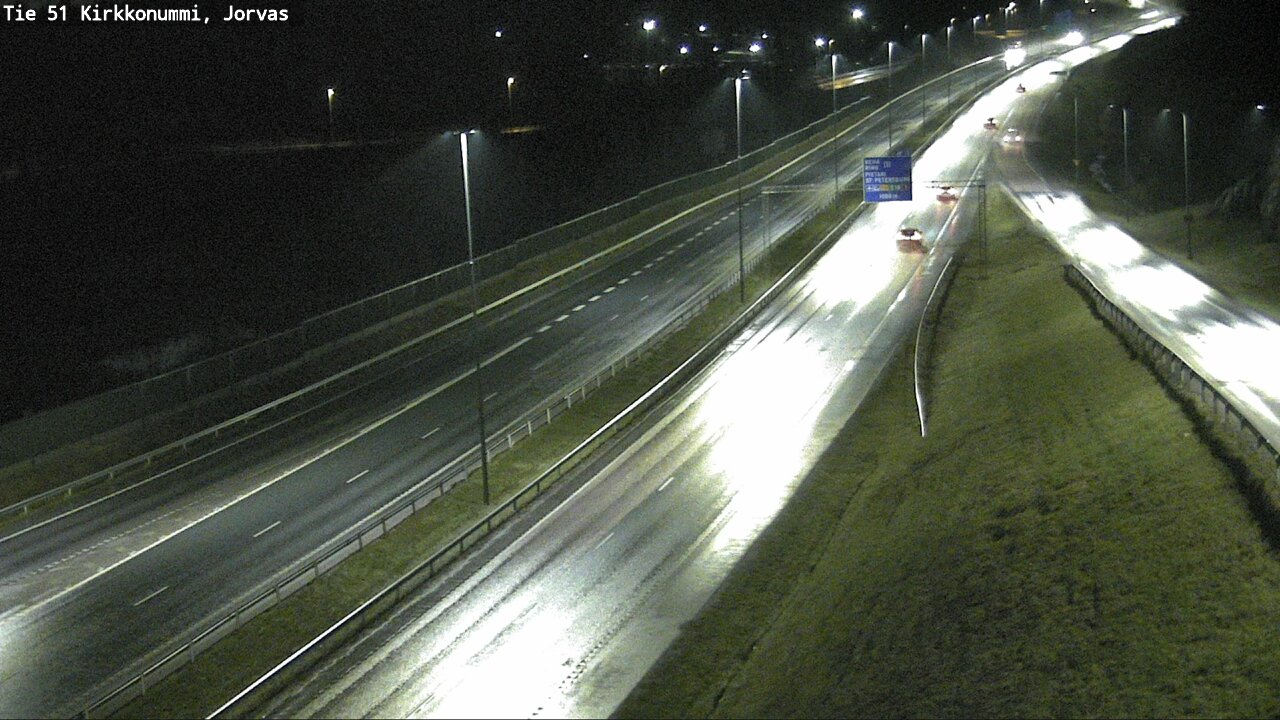 Weather Camera Image Road 51 Kirkkonummi, Jorvas, Kirkkonummi, Uusimaa