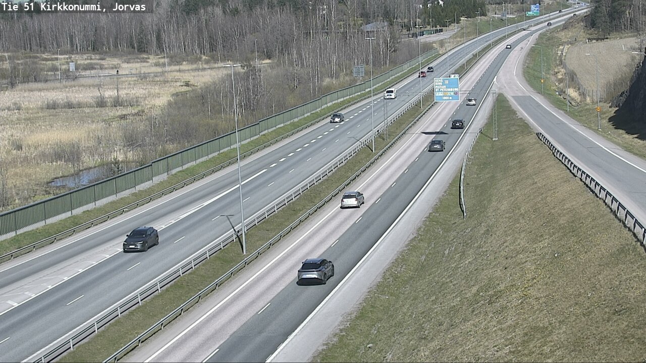Kelikamerat Kuva Tie 51 Kirkkonummi, Jorvas, Kirkkonummi, Uusimaa