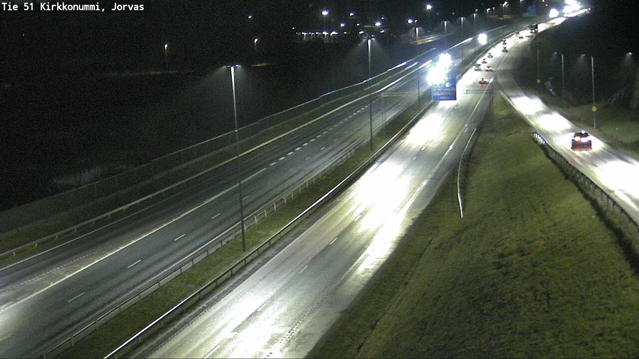 Weather Camera Image Road 51 Kirkkonummi, Jorvas, Kirkkonummi, Uusimaa