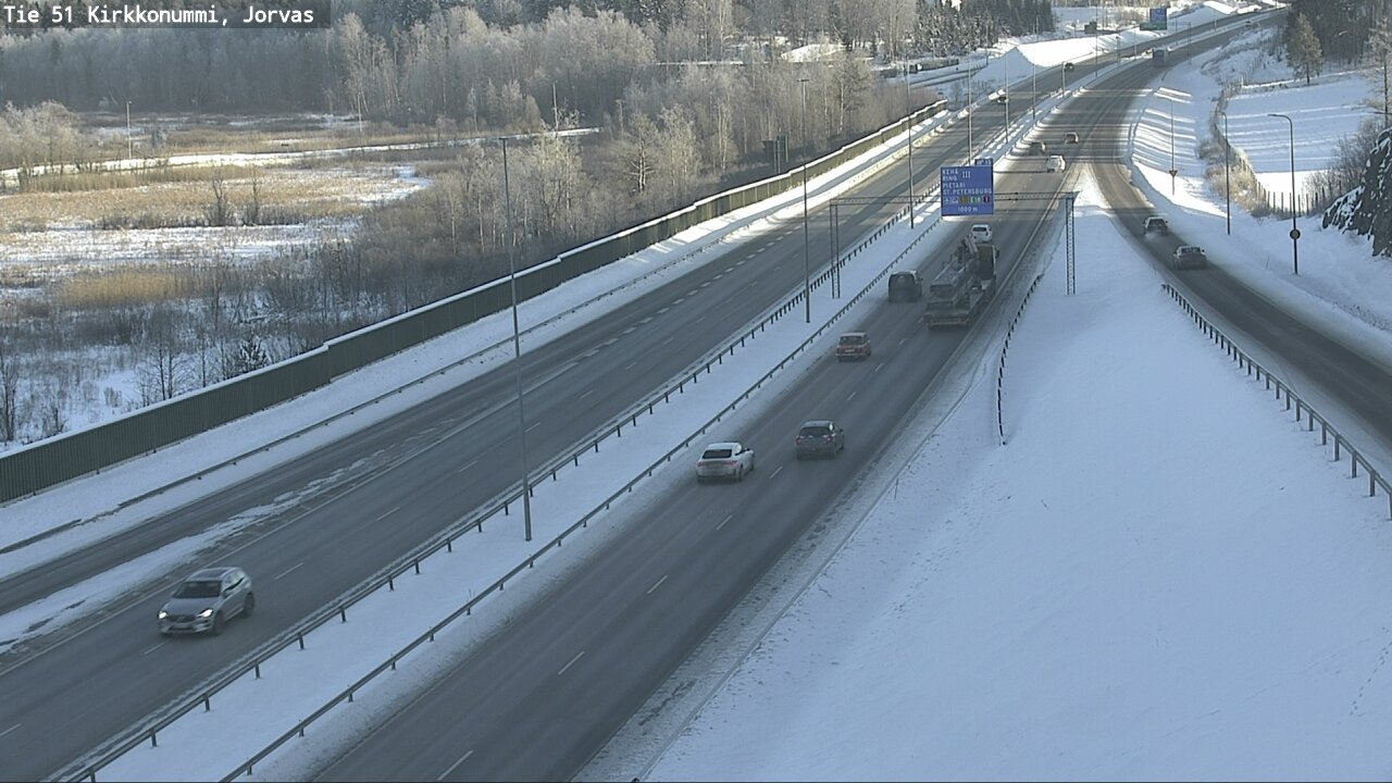 Kelikamerat Kuva Tie 51 Kirkkonummi, Jorvas, Kirkkonummi, Uusimaa