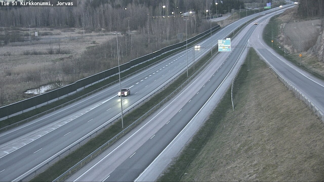 Kelikamerat Kuva Tie 51 Kirkkonummi, Jorvas, Kirkkonummi, Uusimaa