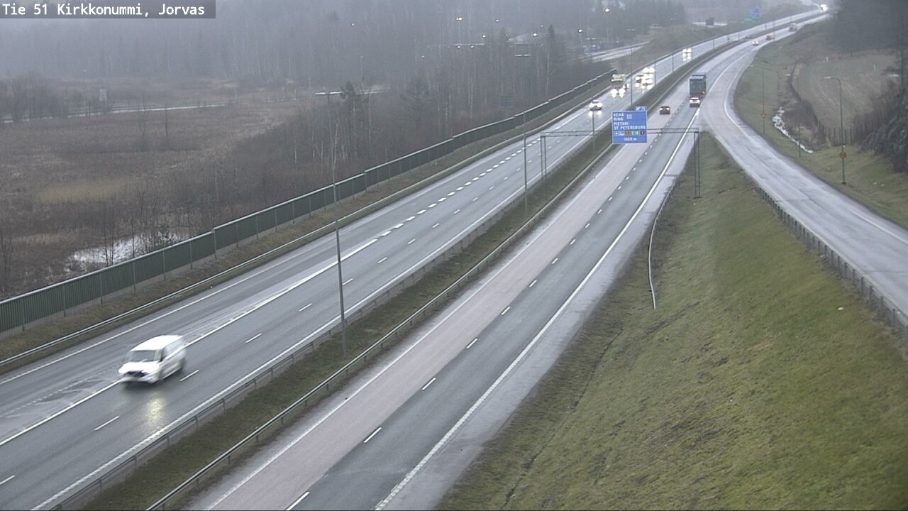 Weather Camera Image Road 51 Kirkkonummi, Jorvas, Kirkkonummi, Uusimaa