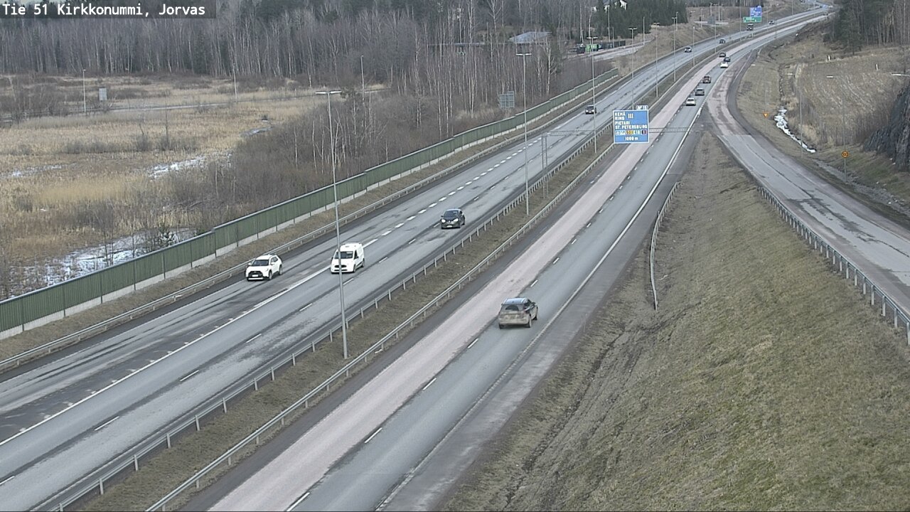 Kelikamerat Kuva Tie 51 Kirkkonummi, Jorvas, Kirkkonummi, Uusimaa