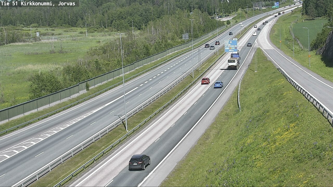 Kelikamerat Kuva Tie 51 Kirkkonummi, Jorvas, Kirkkonummi, Uusimaa